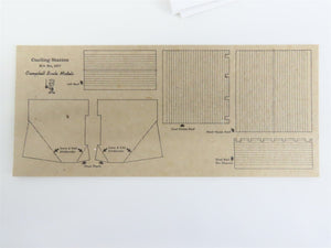 HO/HOn3 Scale Campbell Scale Models Kit #357 Coaling Station