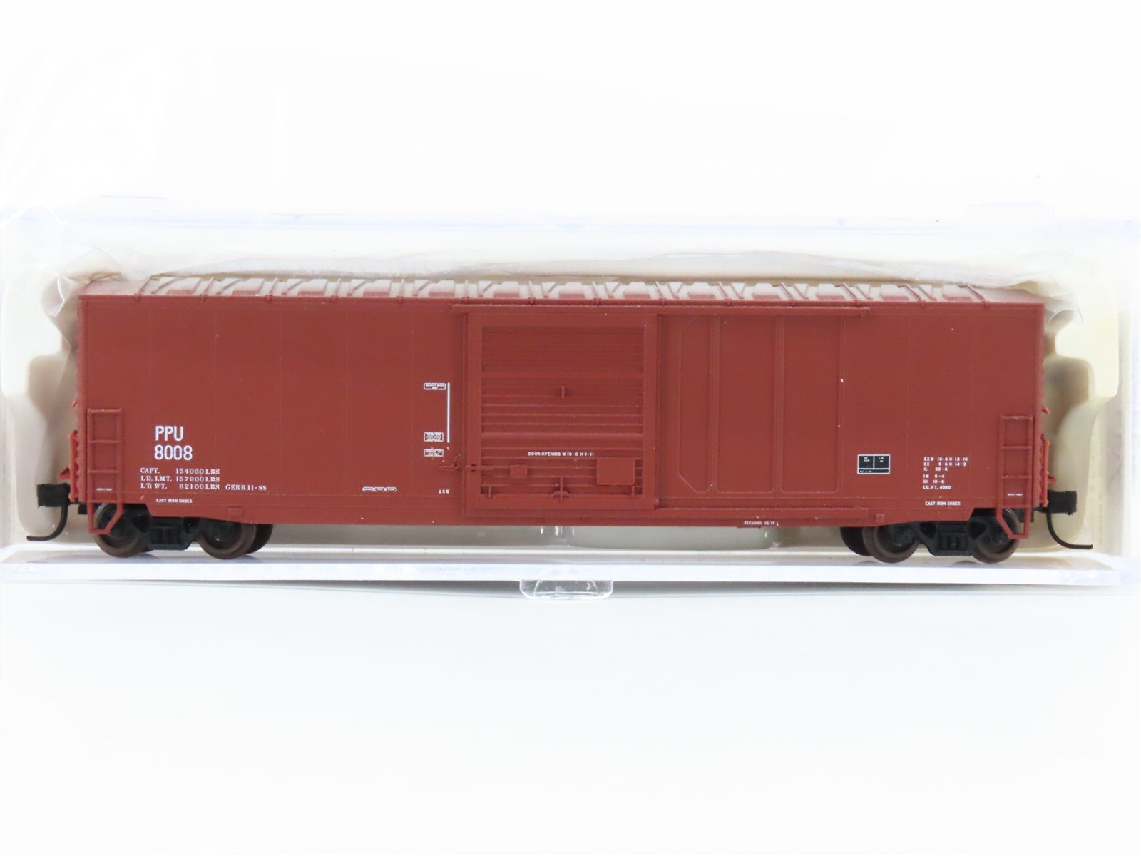 N Atlas 45082 PPU Peoria & Pekin Union 50' Precision Design Box Car #8008
