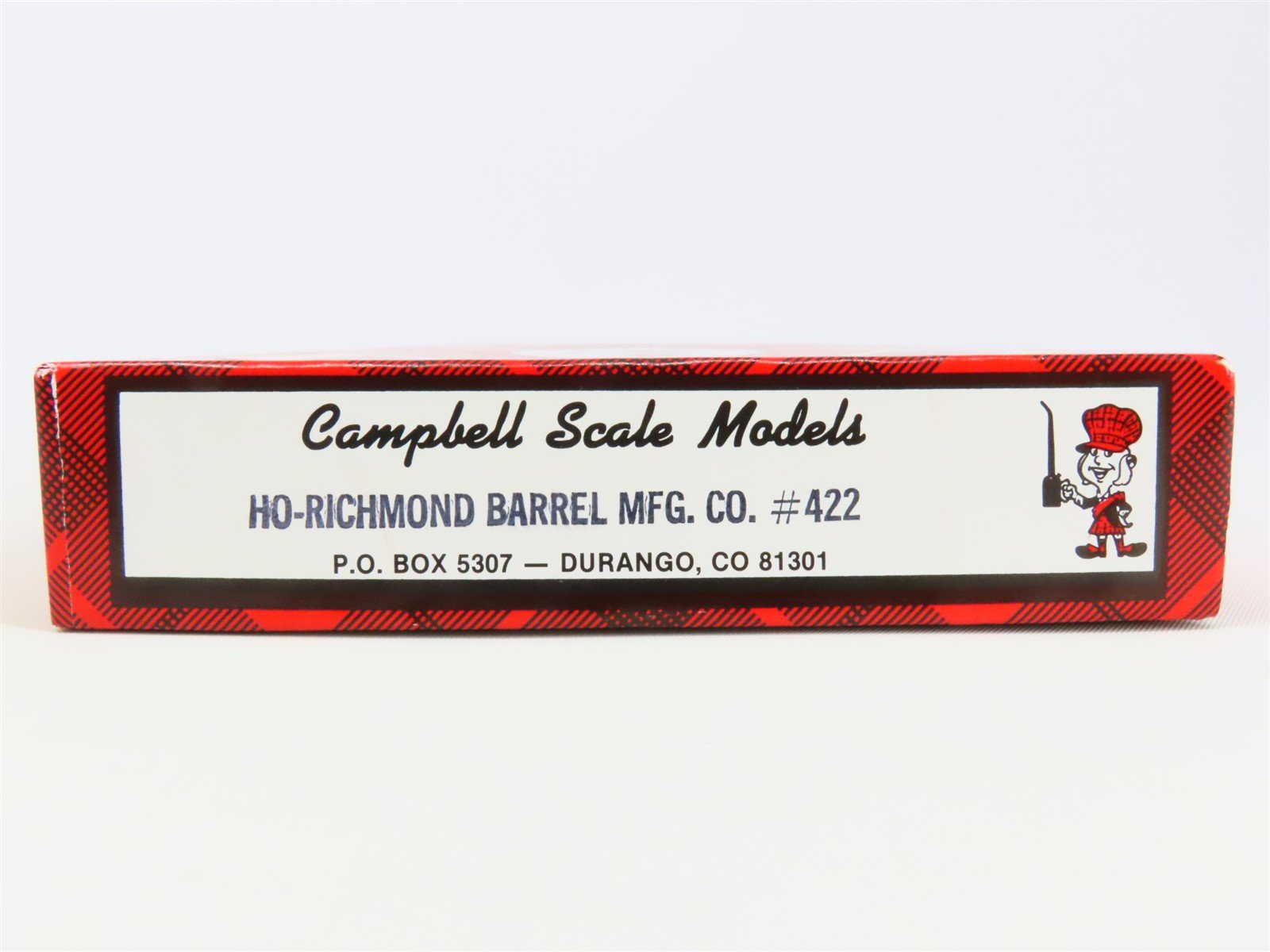 HO Scale Campbell Scale Models Kit #422 Richmond Barrel Manufacturing Co.