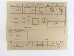 HO Scale Campbell Scale Models Kit #422 Richmond Barrel Manufacturing Co.