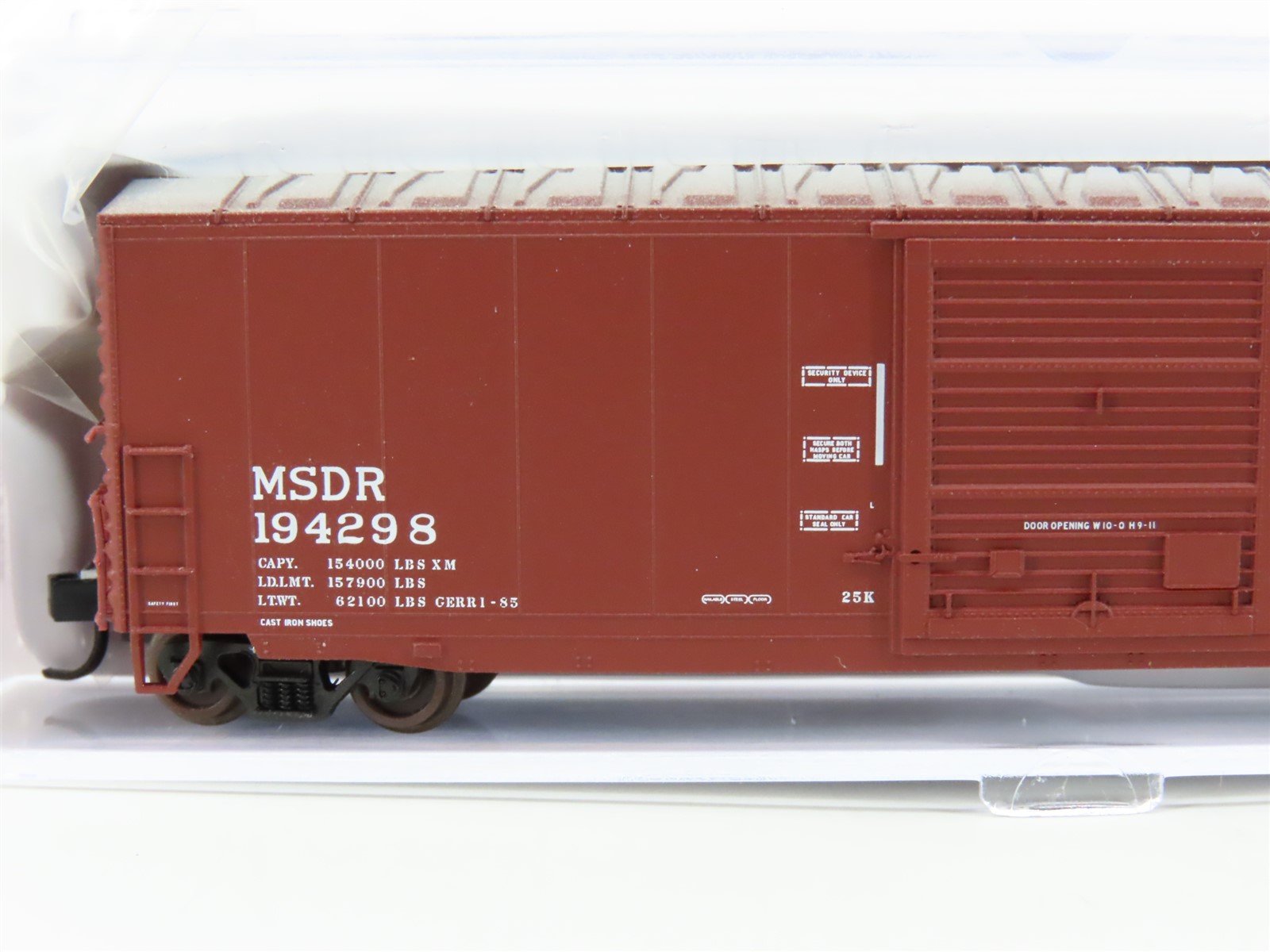 N Atlas 45111 MSDR Mississippi Delta 50' Precision Design Box Car #194298