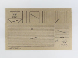 HO Scale Campbell Scale Models Kit #416 & 417 Saez Sash & Door