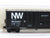 N Scale Atlas 33661 N&W Norfolk & Western 50' FGE Plug Door Box Car #296817