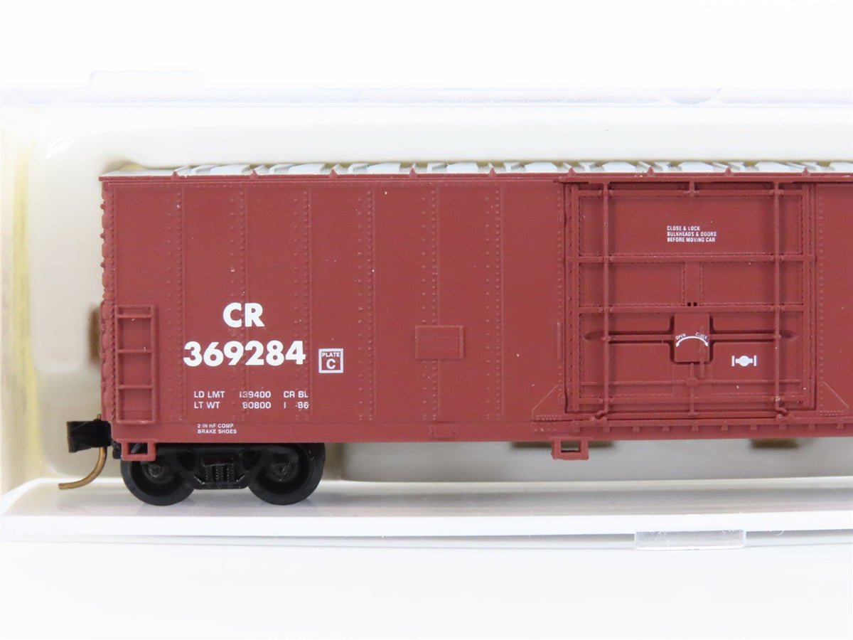 N Scale Atlas 33681 CR Conrail 50&#39; FGE Plug Door Box Car #369284