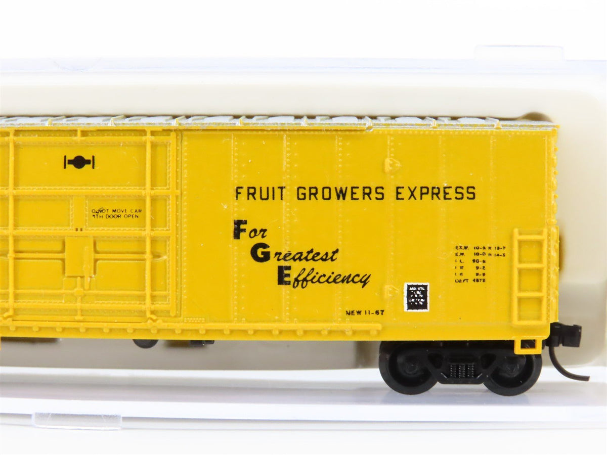 N Scale Atlas 33600 N&amp;W FGE Fruit Growers Express 50&#39; Box Car #295624 - Custom