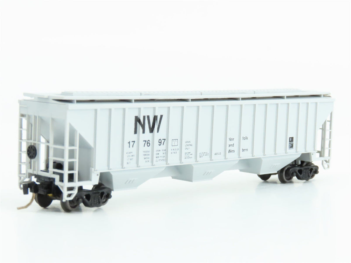 N Scale Precision Masters 1427 NW Norfolk &amp; Western 3-Bay Covered Hopper #177697