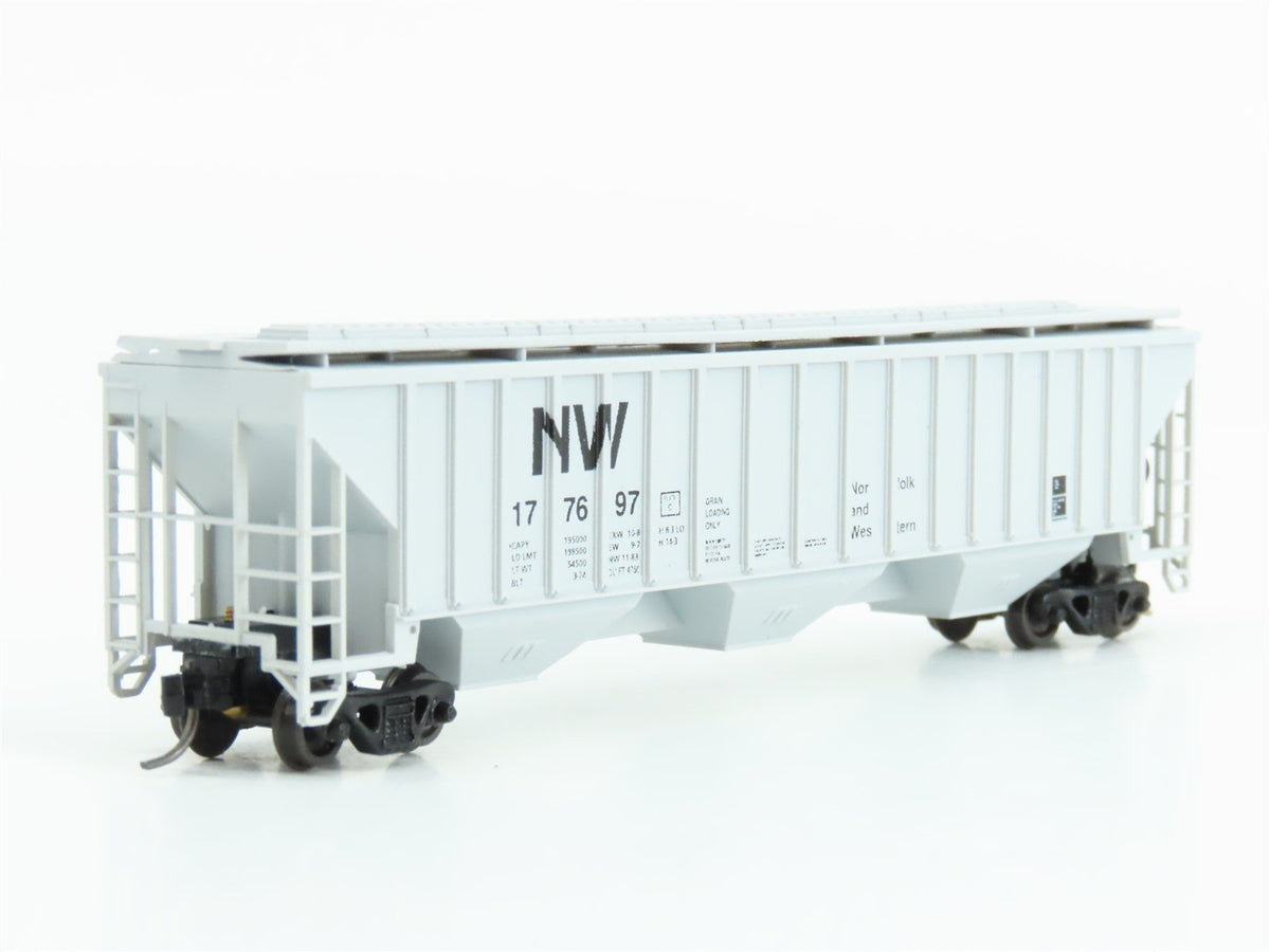 N Scale Precision Masters 1427 NW Norfolk &amp; Western 3-Bay Covered Hopper #177697