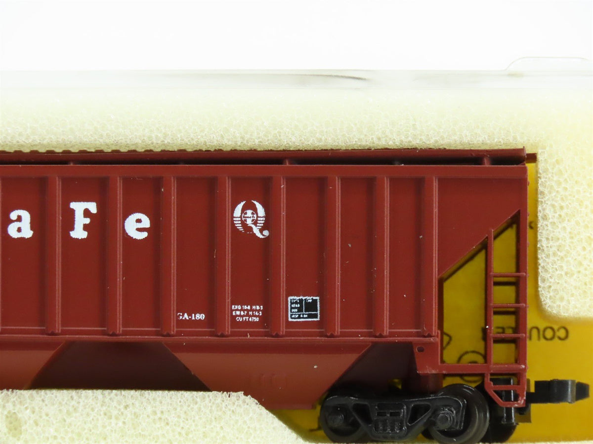 N Scale Precision Masters 1402 ATSF Santa Fe 3-Bay Covered Hopper #313078