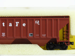 N Scale Precision Masters 1402 ATSF Santa Fe 3-Bay Covered Hopper #312932