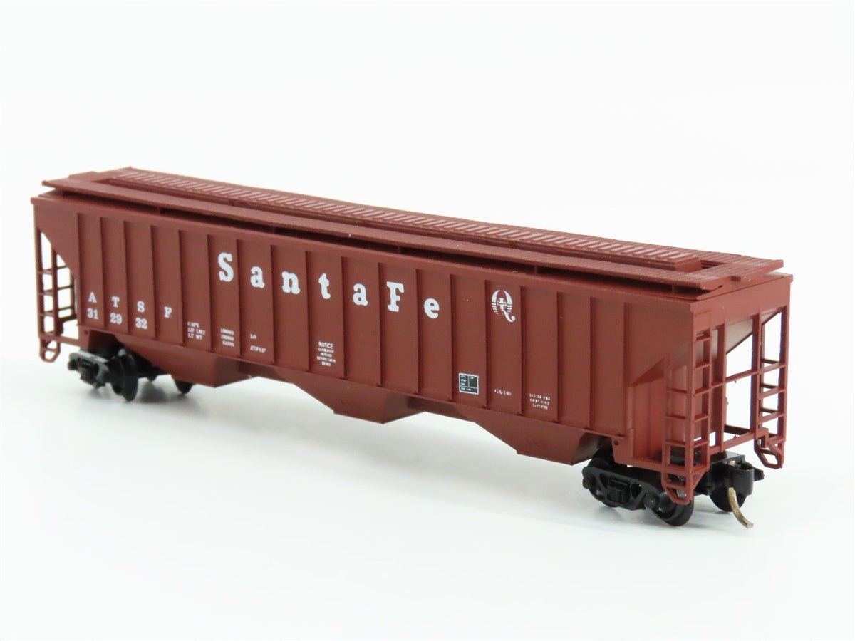 N Scale Precision Masters 1402 ATSF Santa Fe 3-Bay Covered Hopper #312932