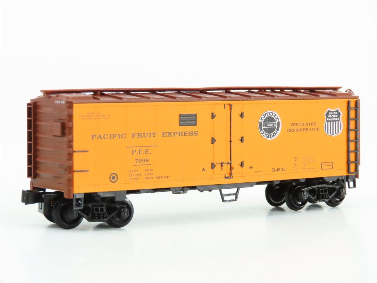 N Scale Precision Masters 1801 SP UP PFE Pacific Fruit Express Reefer #7099