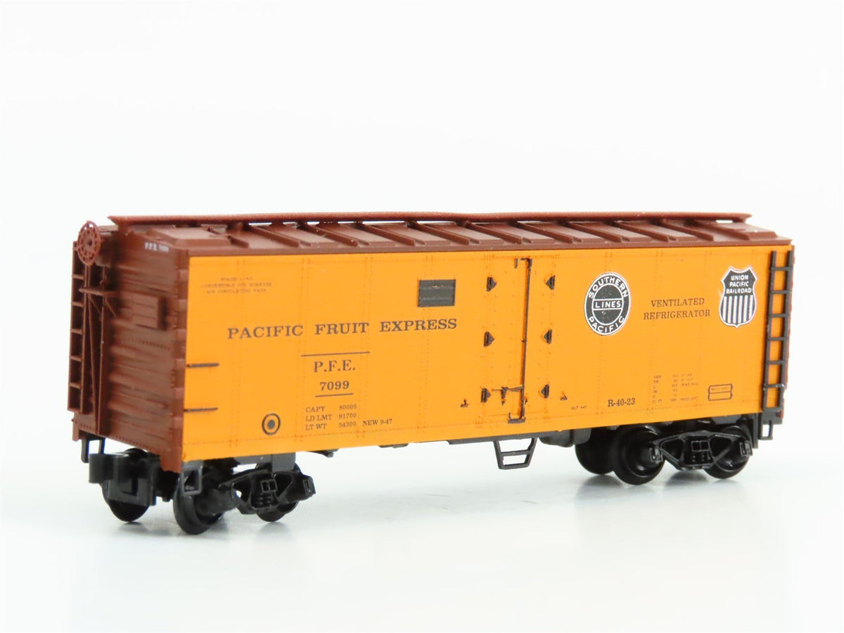 N Scale Precision Masters 1801 SP UP PFE Pacific Fruit Express Reefer #7099