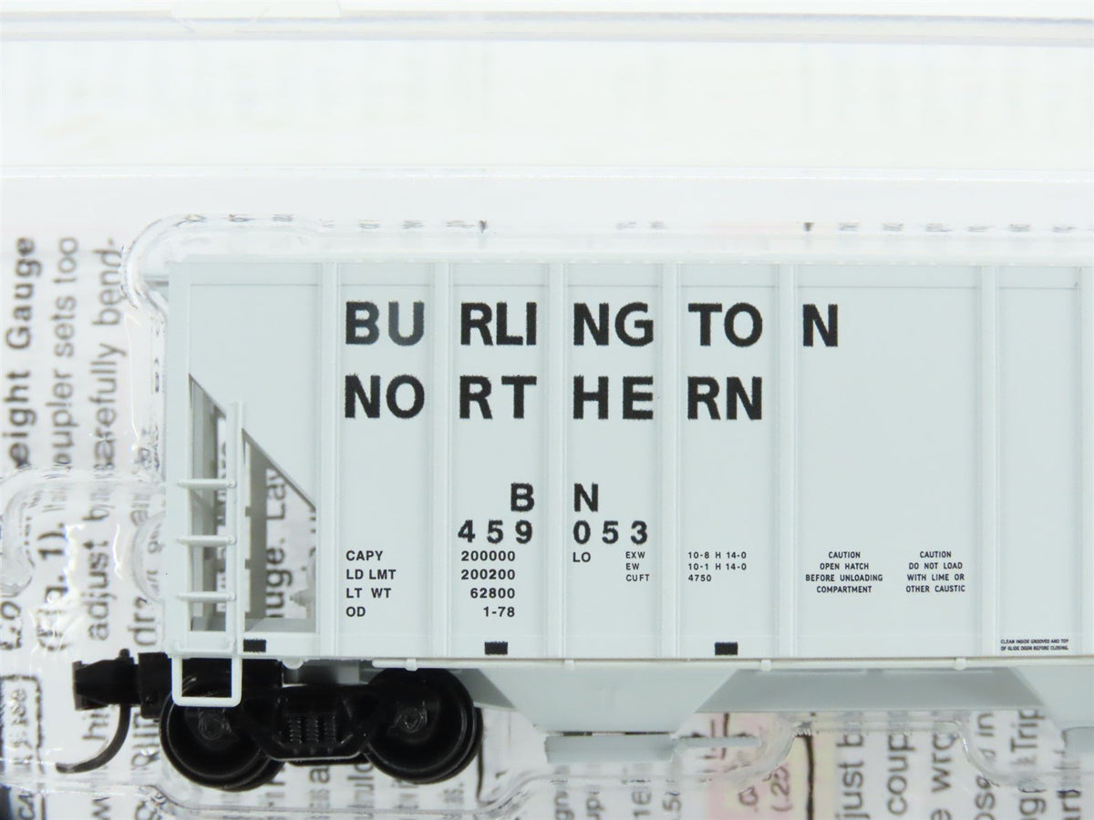 N Scale MicroTrains MTL 09900312 BN Burlington Northern 3-Bay Hopper Car #459053