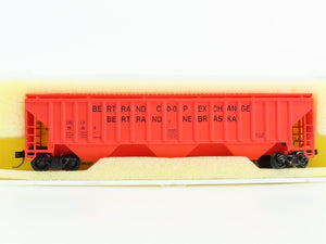 N Scale Precision Masters 1433 USLX Bertrand 3-Bay Covered Hopper #26369