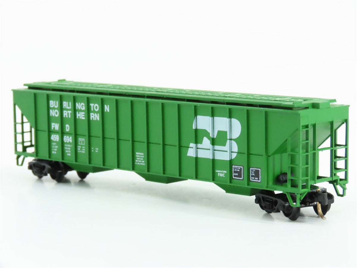 N Scale Precision Masters 1705 FWD BN Burlington Northern 3-Bay Hopper #459694