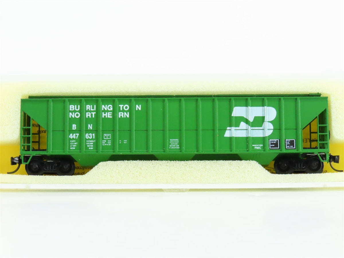 N Scale Precision Masters 1705 FWD BN Burlington Northern 3-Bay Hopper #447631