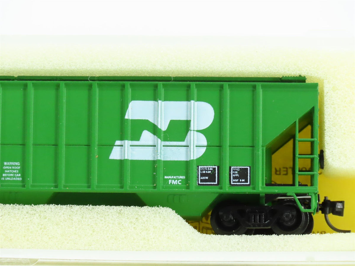 N Scale Precision Masters 1705 FWD BN Burlington Northern 3-Bay Hopper #447631