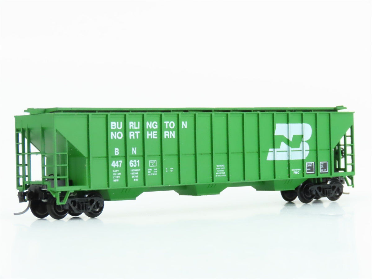 N Scale Precision Masters 1705 FWD BN Burlington Northern 3-Bay Hopper #447631