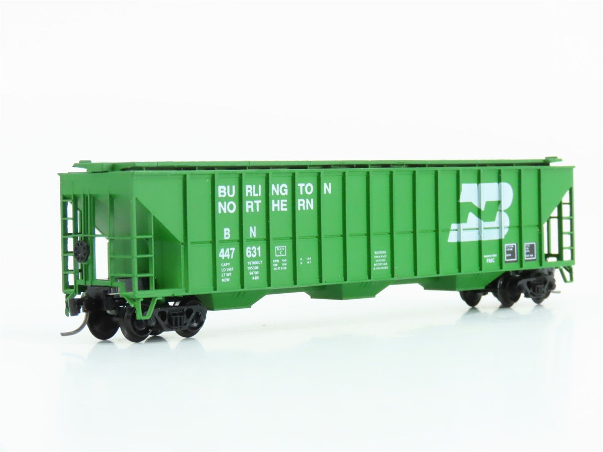 N Scale Precision Masters 1705 FWD BN Burlington Northern 3-Bay Hopper #447631