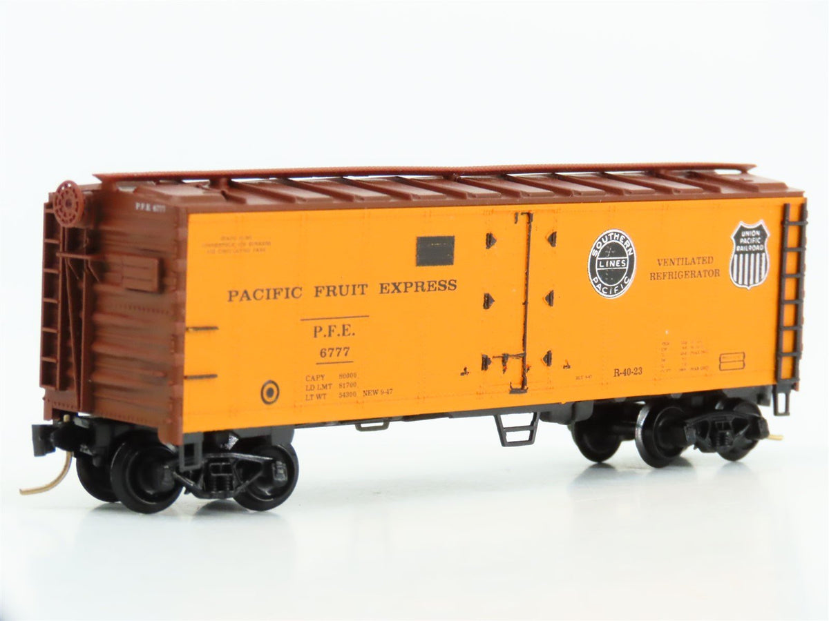 N Scale Precision Masters 1801 SP UP PFE Pacific Fruit Express Reefer #6777