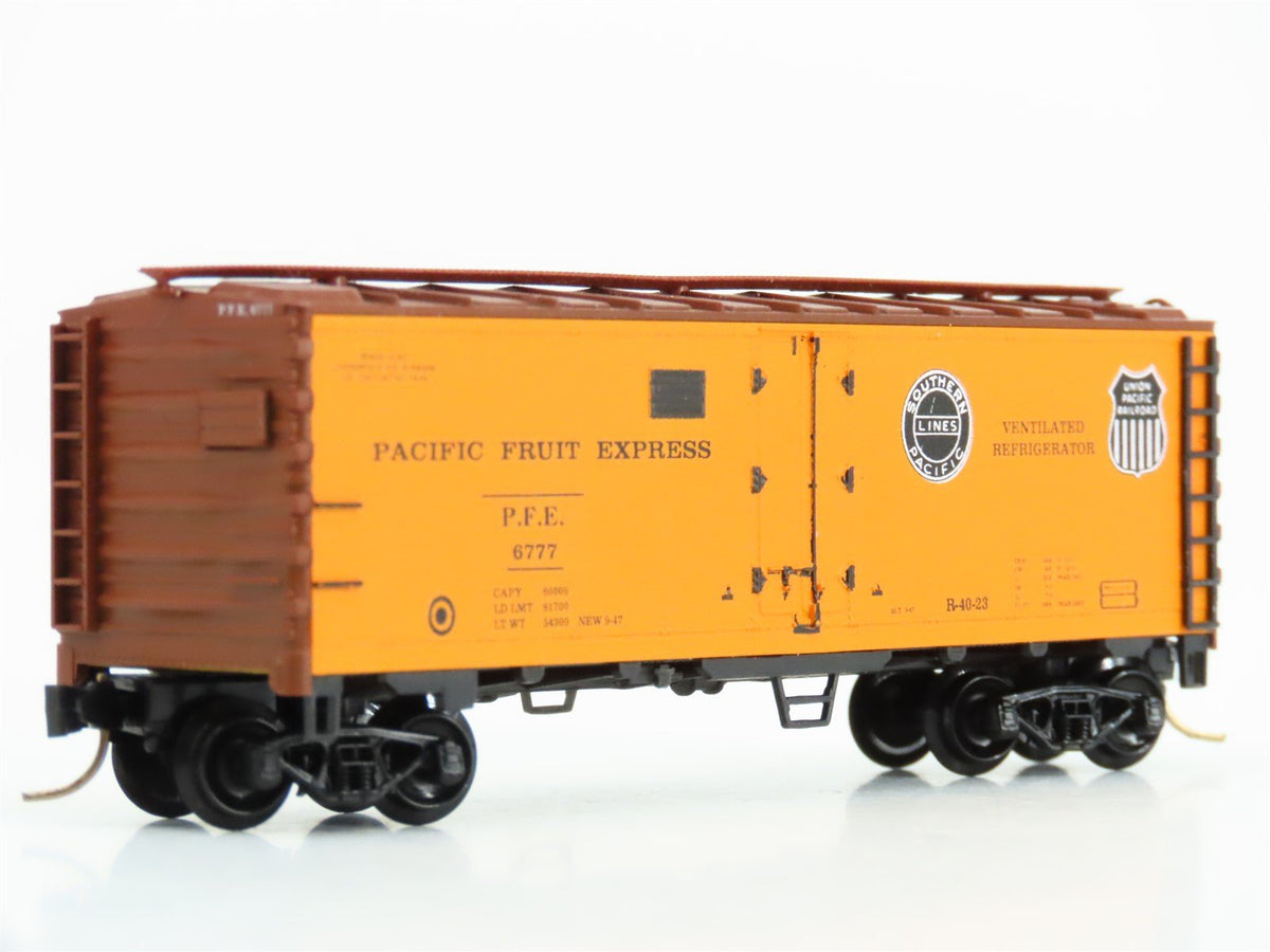 N Scale Precision Masters 1801 SP UP PFE Pacific Fruit Express Reefer #6777