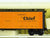 N Scale Precision Masters 1921 SFRD Santa Fe Chief Steel Reefer #13598