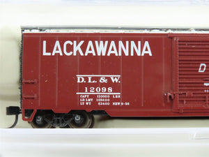 N Scale Atlas 38904 DL&W Lackawanna 50' Single Door Boxcar #12098