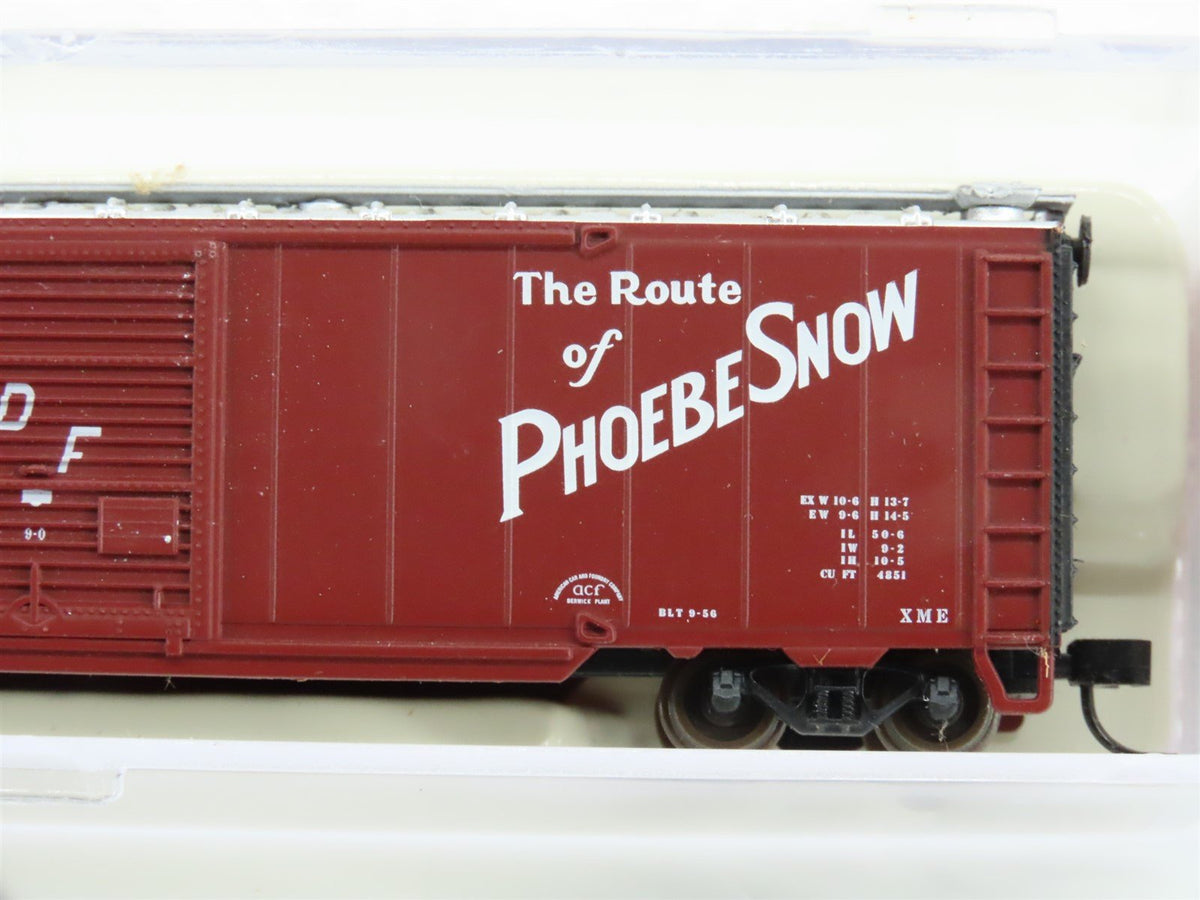 N Scale Atlas 38904 DL&amp;W Lackawanna 50&#39; Single Door Boxcar #12098