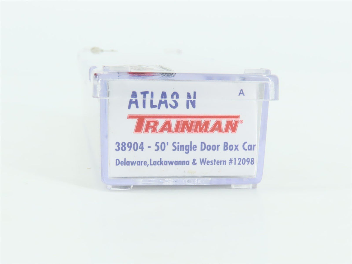 N Scale Atlas 38904 DL&amp;W Lackawanna 50&#39; Single Door Boxcar #12098