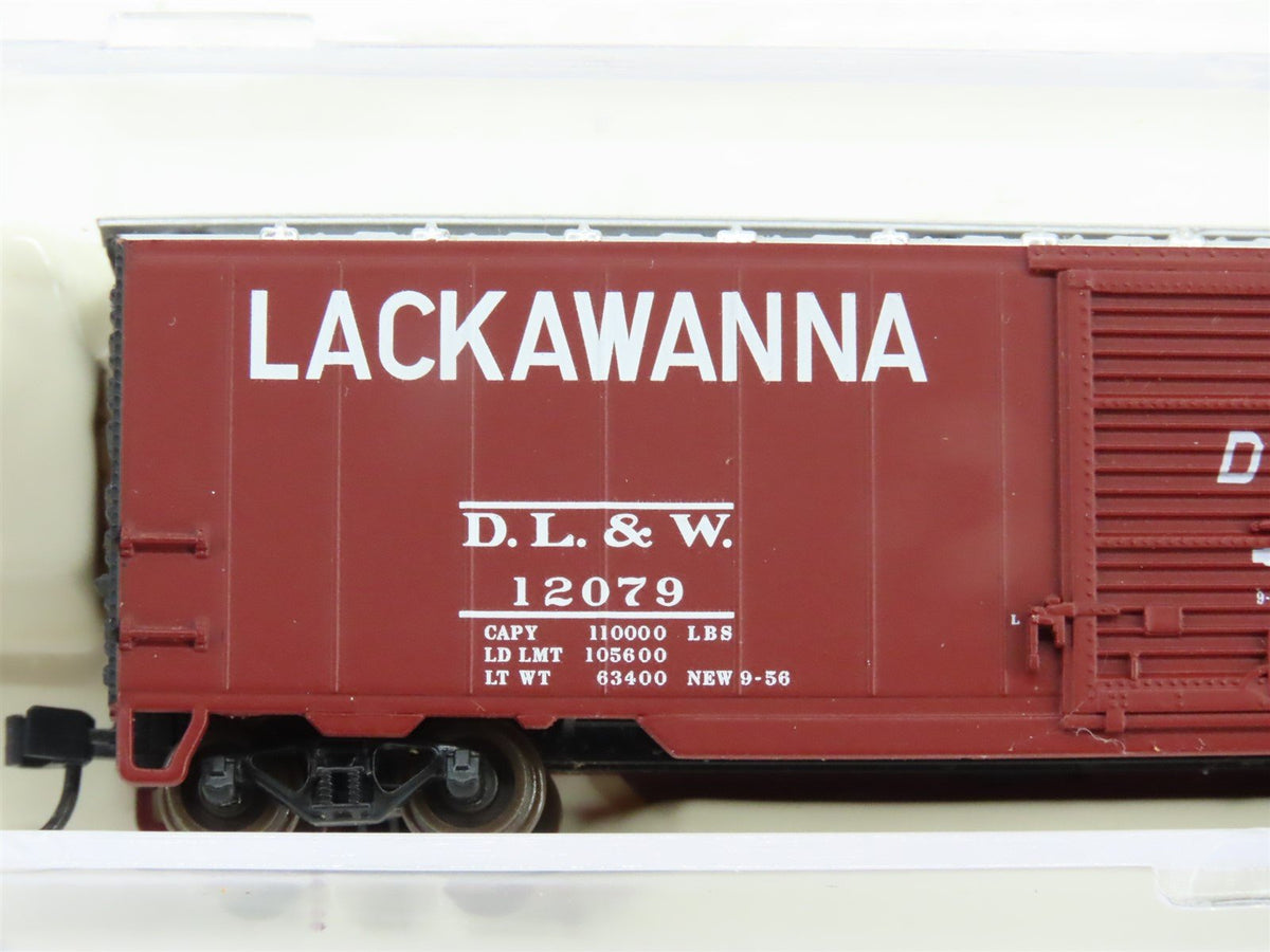 N Scale Atlas 38903 DL&amp;W Lackawanna 50&#39; Single Door Boxcar #12079