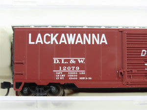 N Scale Atlas 38903 DL&W Lackawanna 50' Single Door Boxcar #12079