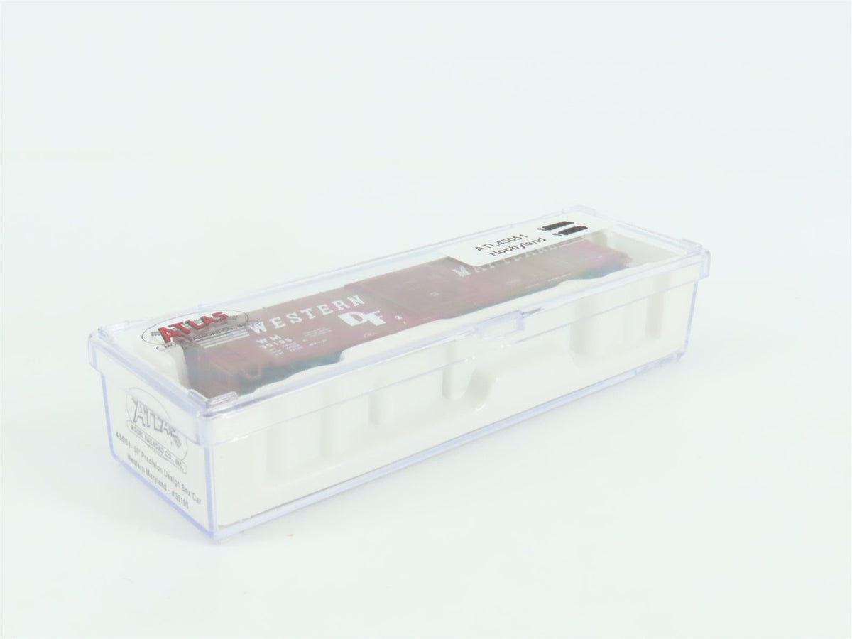 N Scale Atlas 45051 WM Western Maryland 50&#39; Single Door Boxcar #35195