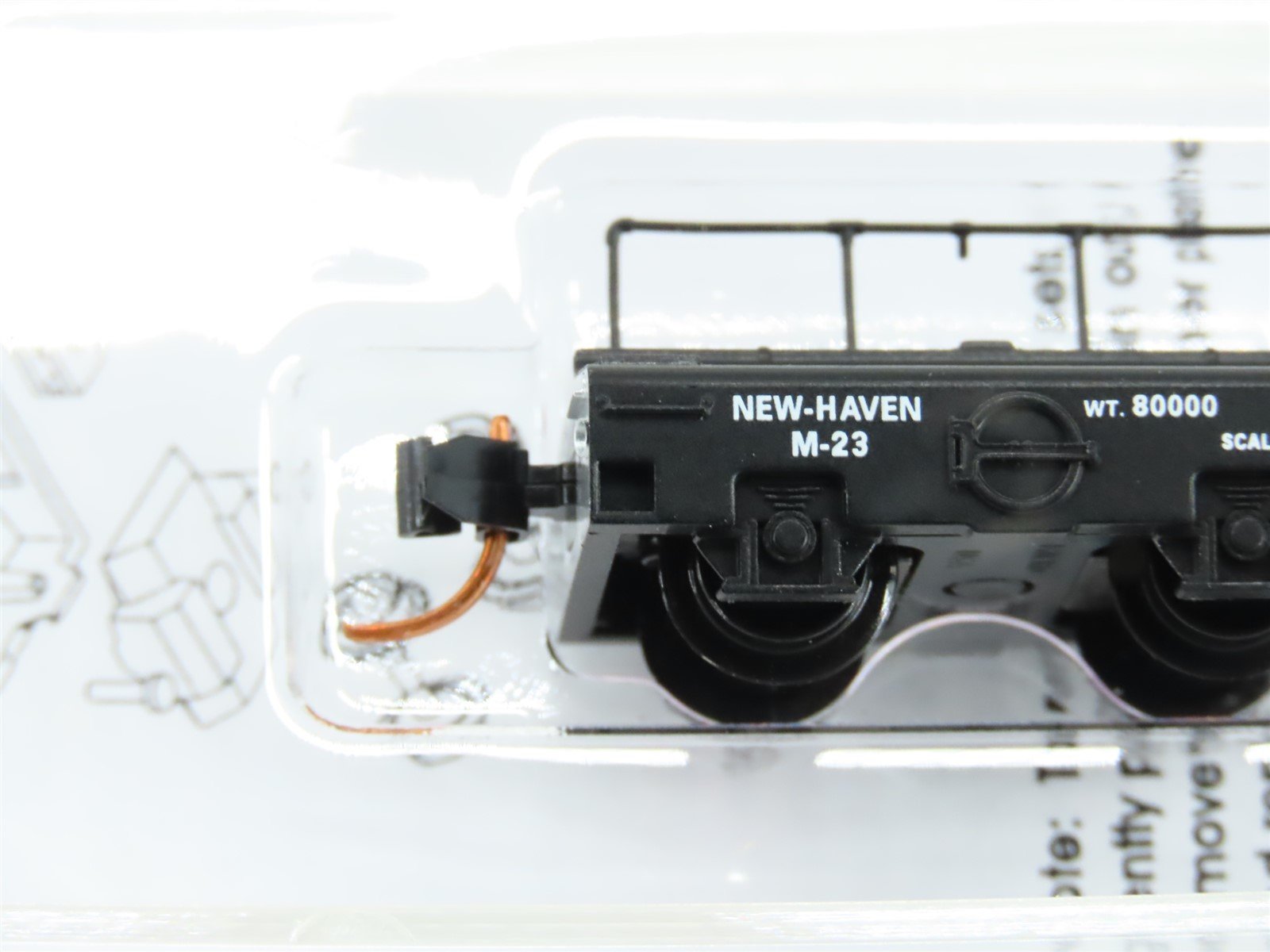 N Scale Micro-Trains MTL 12100080 NH New Haven Scale Car #M-23