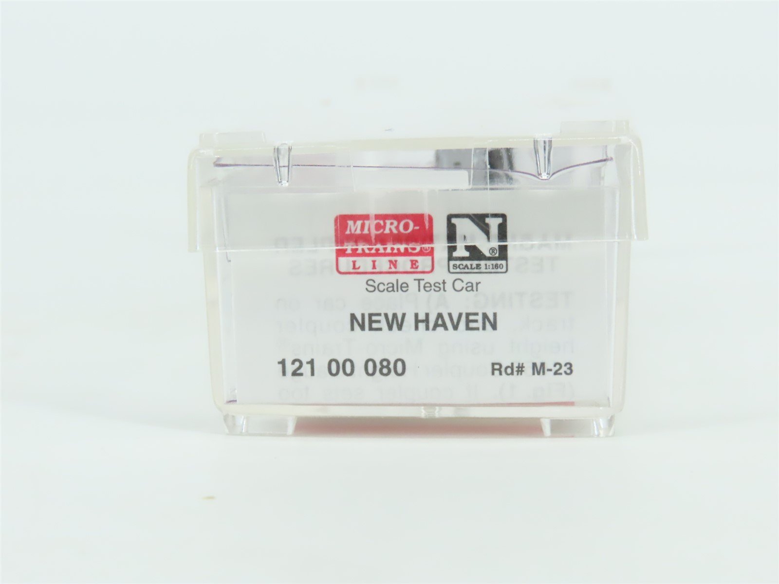 N Scale Micro-Trains MTL 12100080 NH New Haven Scale Car #M-23