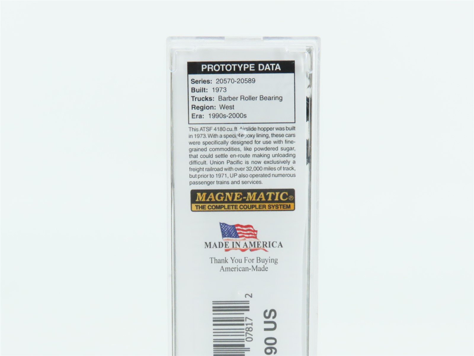 N Scale Micro-Trains MTL 09800132 UP Union Pacific Airslide Hopper #20584