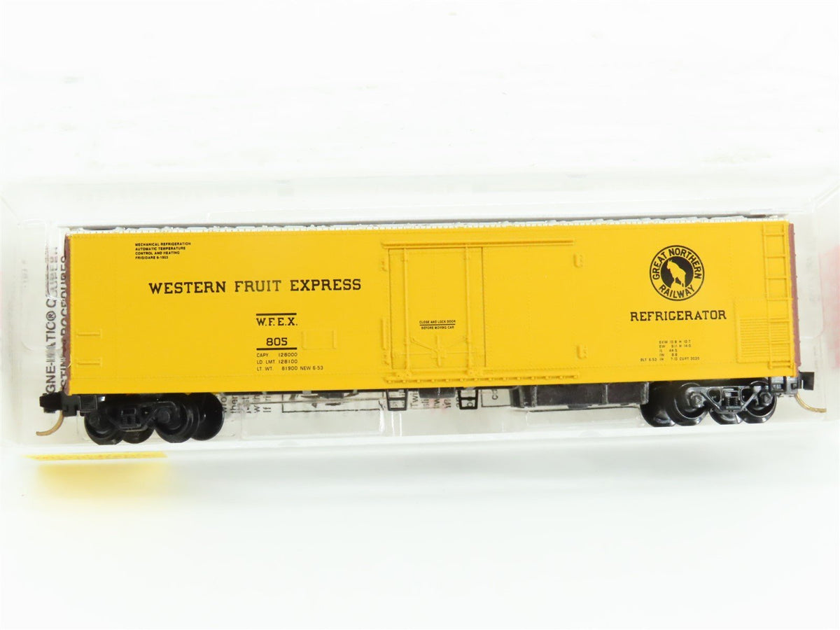 N Scale Micro-Trains MTL 69010/1 WFEX Western Fruit Express 51&#39; Reefer Car #805