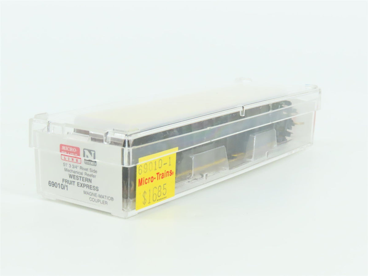 N Scale Micro-Trains MTL 69010/1 WFEX Western Fruit Express 51&#39; Reefer Car #805