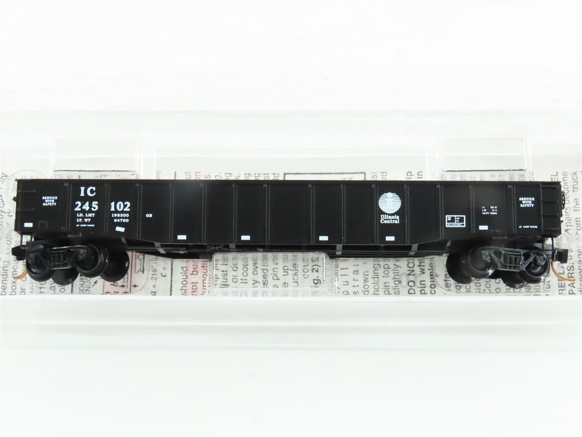 N Scale Micro-Trains MTL 105550 IC Illinois Central 50&#39; Gondola Car #245102