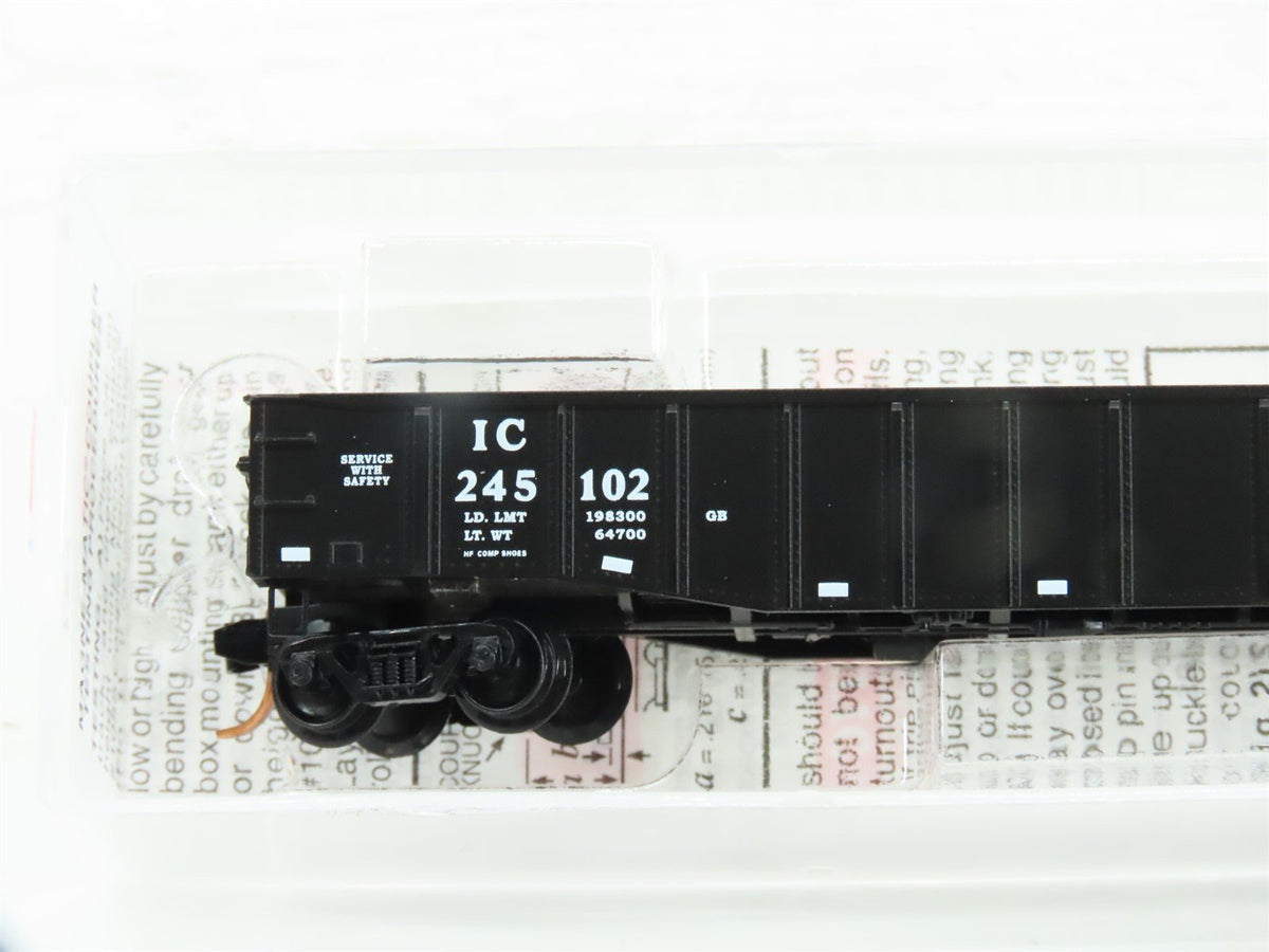 N Scale Micro-Trains MTL 105550 IC Illinois Central 50&#39; Gondola Car #245102