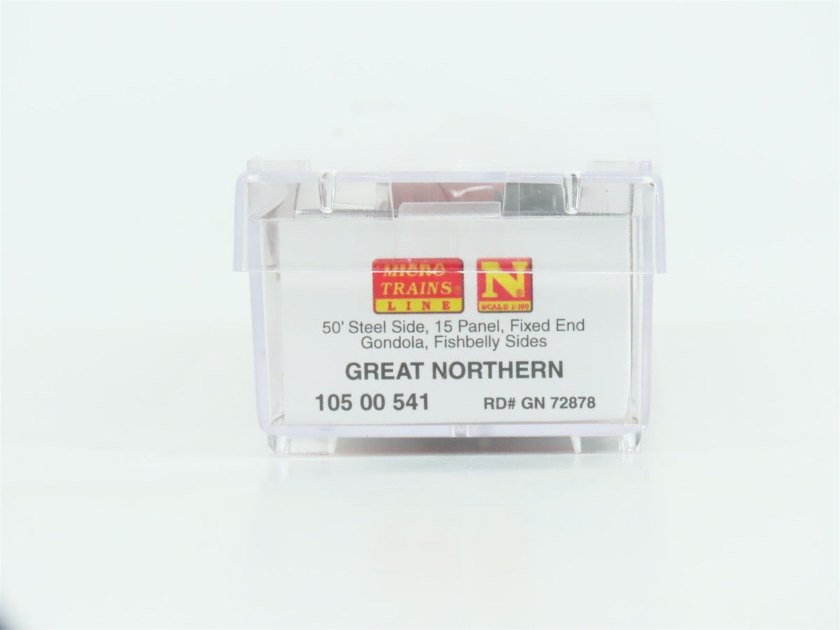 N Scale Micro-Trains MTL 10500541 GN Great Northern 50&#39; Gondola Car #72878