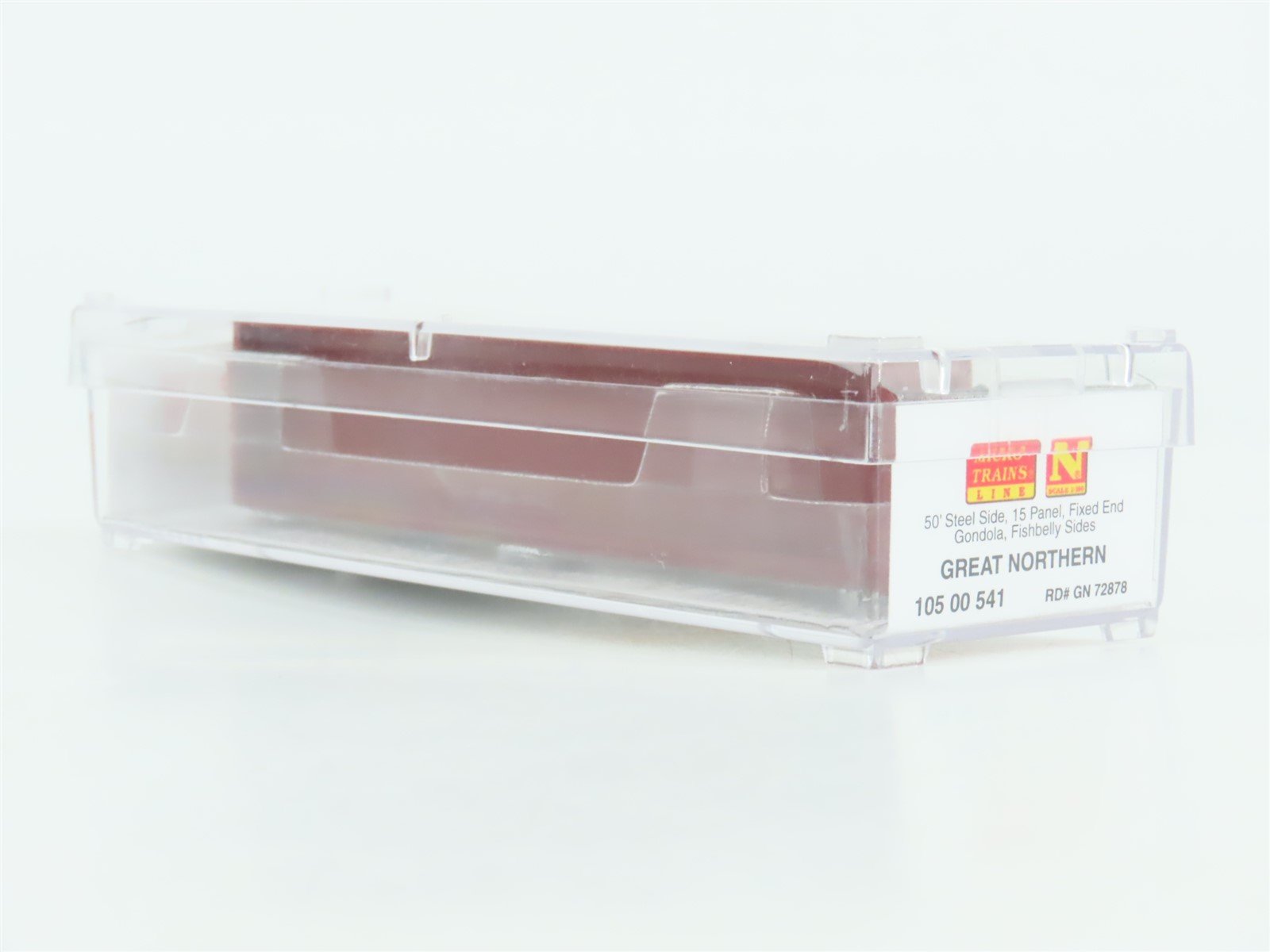 N Scale Micro-Trains MTL 10500541 GN Great Northern 50' Gondola Car #72878