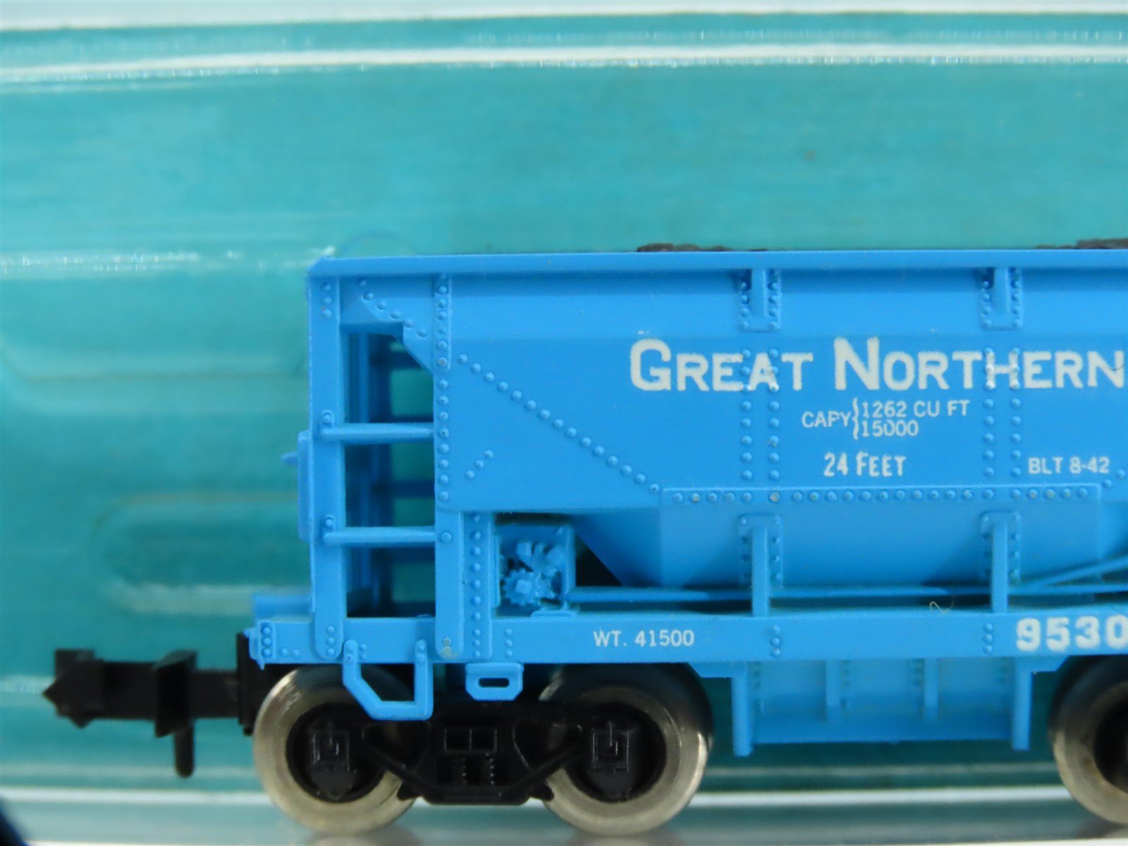 N Scale Atlas 3210 GN Great Northern Big Sky Blue Ore Car #95309
