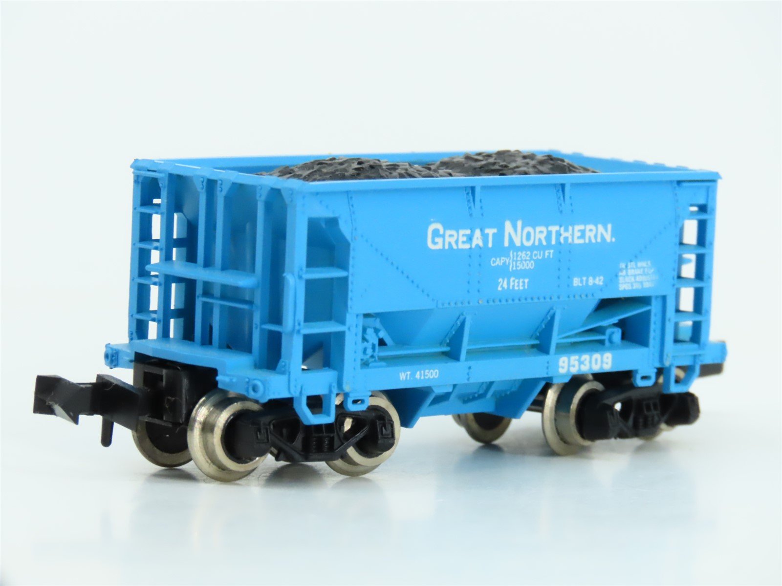 N Scale Atlas 3210 GN Great Northern Big Sky Blue Ore Car #95309