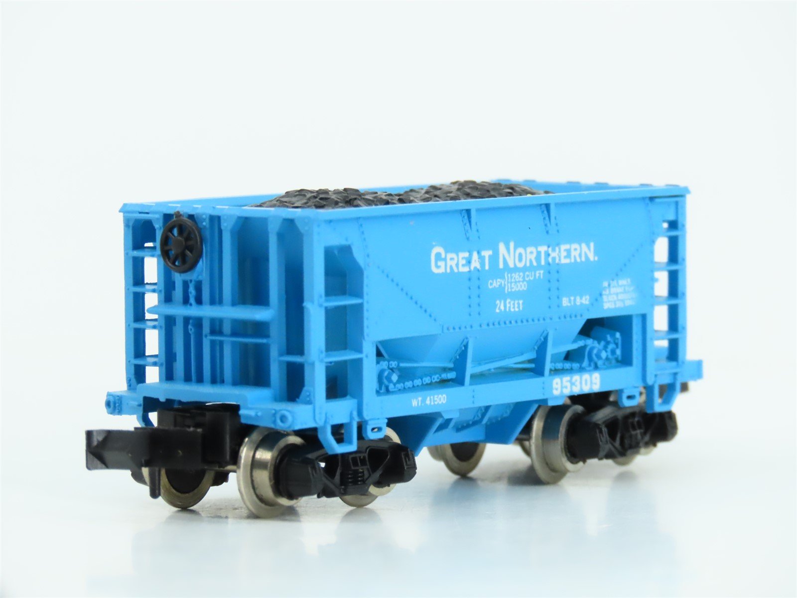 N Scale Atlas 3210 GN Great Northern Big Sky Blue Ore Car #95309