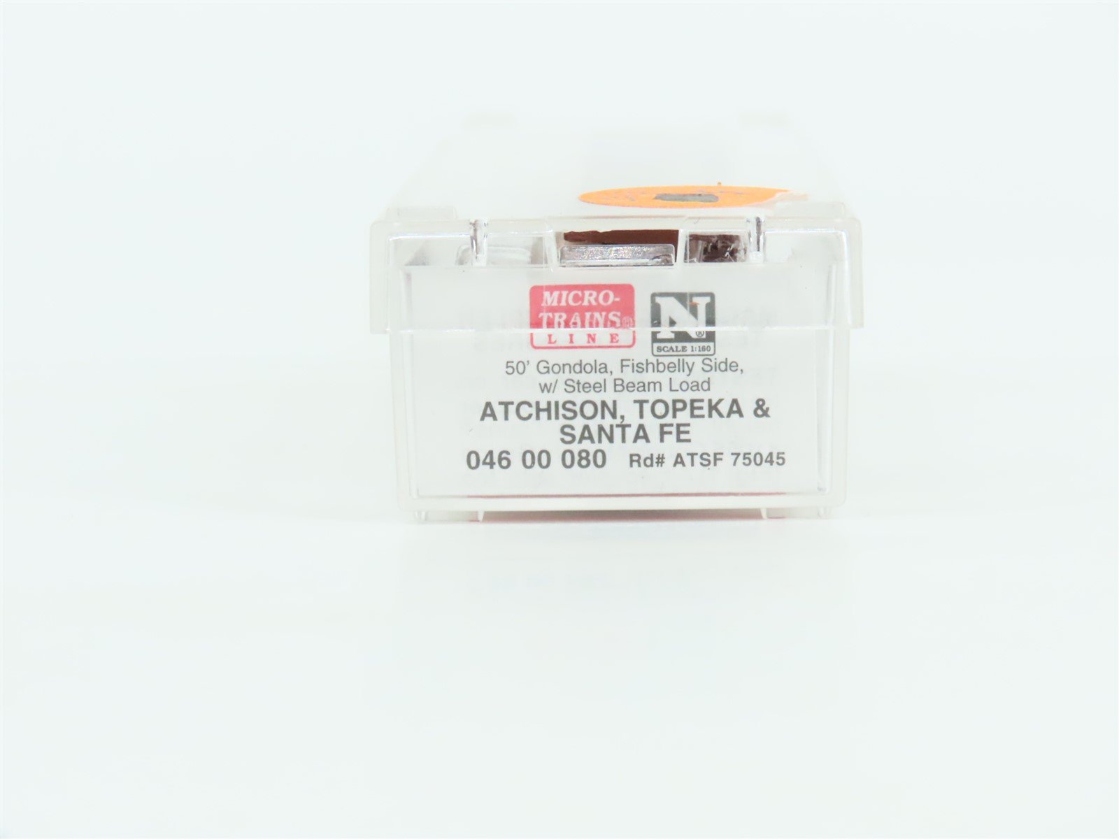 N Scale Micro-Trains MTL 04600080 ATSF Santa Fe 50' Gondola Car #75045 w/ Load