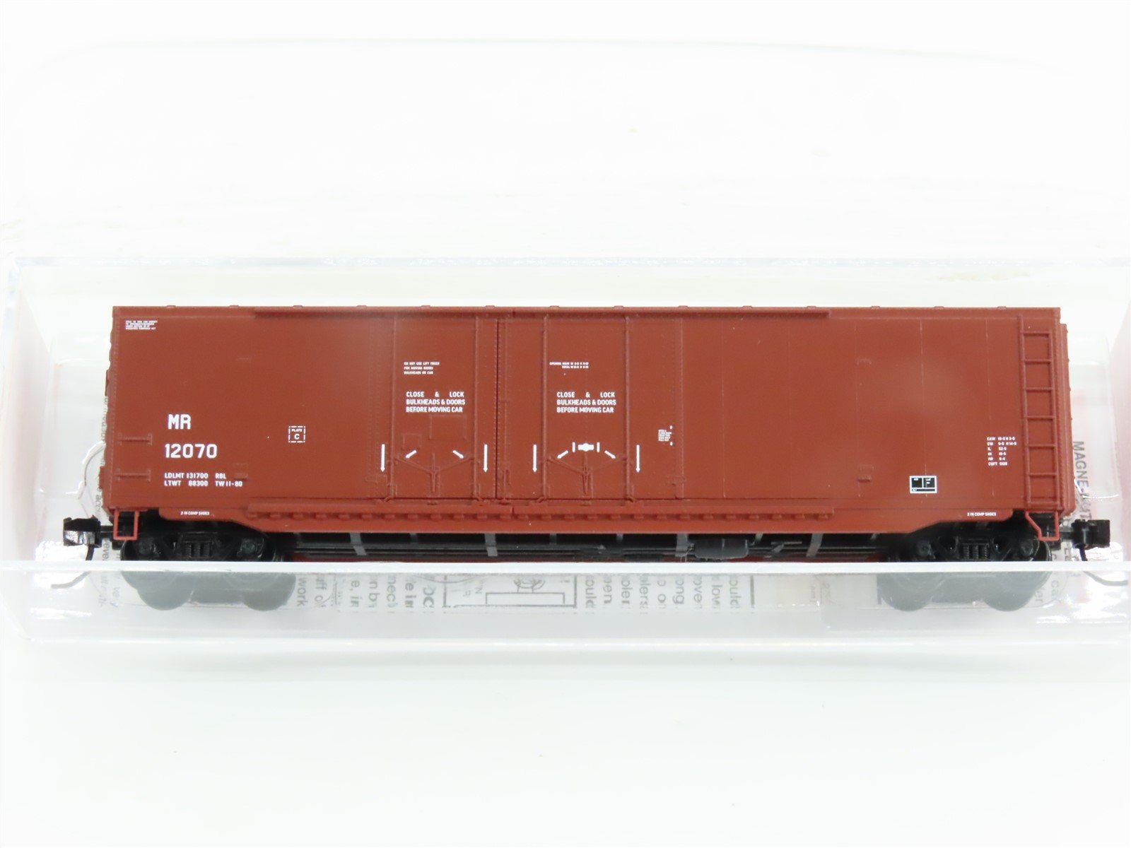 N Micro-Trains MTL 07500210 MR McCloud River 50' Double Plug Door Boxcar #12070