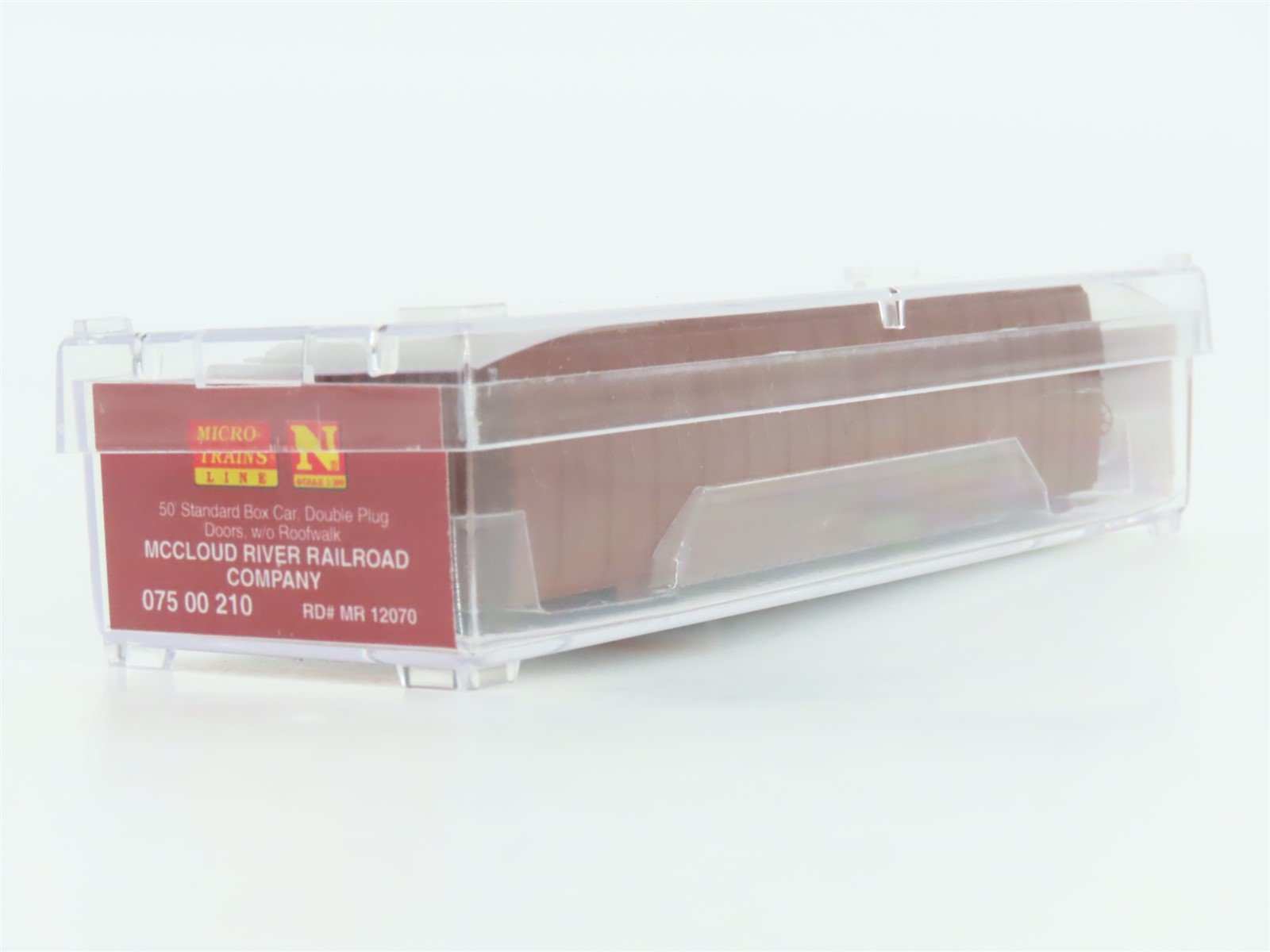 N Micro-Trains MTL 07500210 MR McCloud River 50' Double Plug Door Boxcar #12070