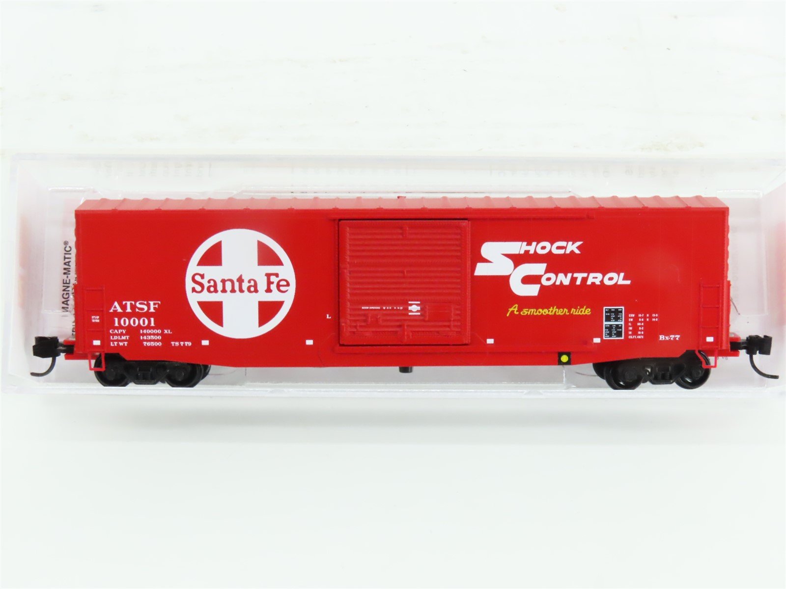 N Scale Micro-Trains MTL 18000380 ATSF Santa Fe 50' Standard Boxcar #10001