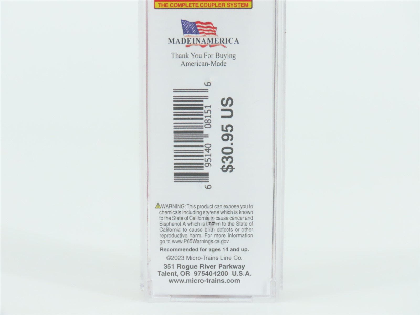 N Scale Micro-Trains MTL 18000380 ATSF Santa Fe 50' Standard Boxcar #10001