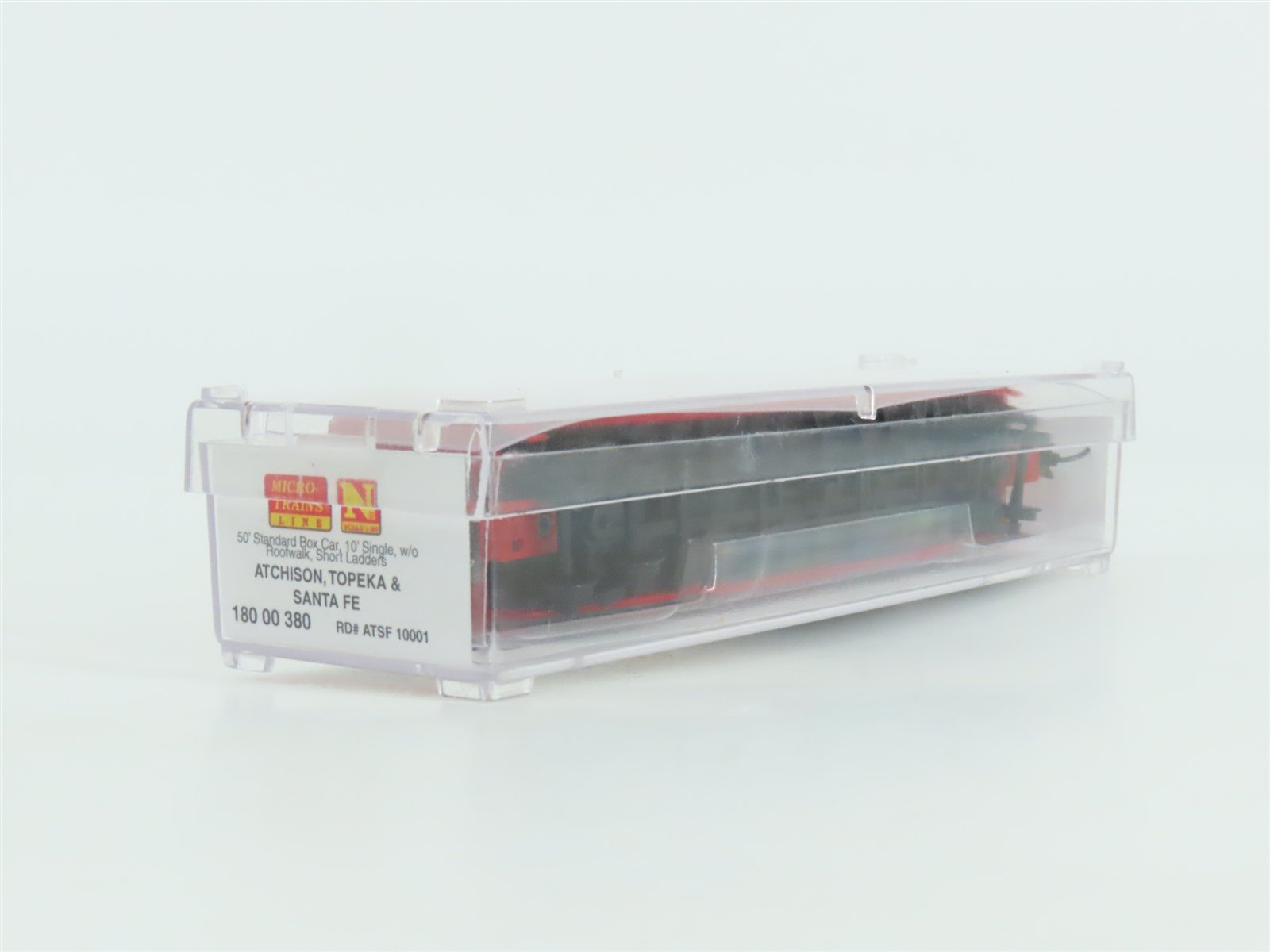N Scale Micro-Trains MTL 18000380 ATSF Santa Fe 50' Standard Boxcar #10001